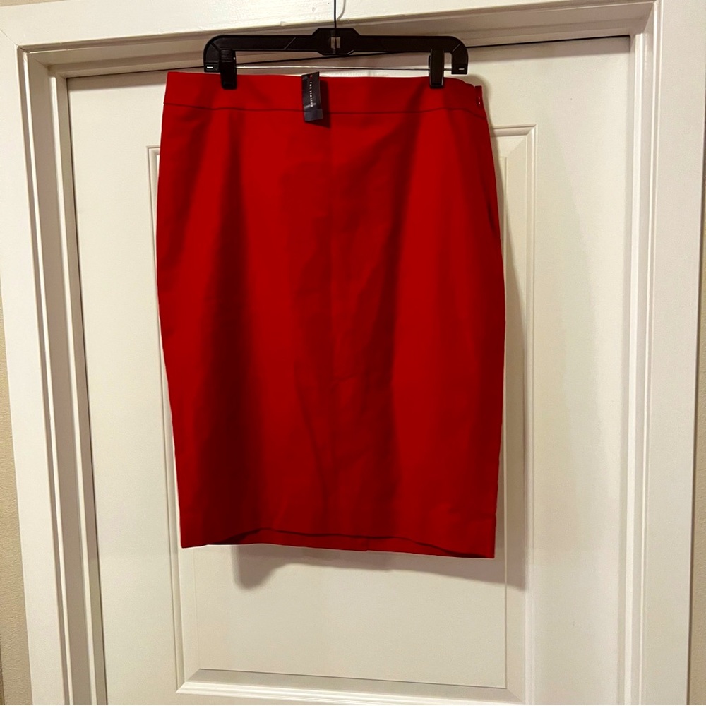 The Limited red pencil skirt